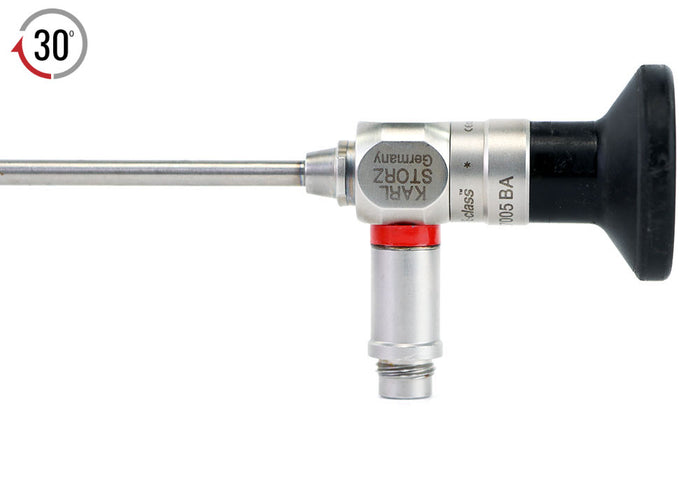 Karl Storz 4.0 mm 30º HOPKINS® II Autoclavable Cystoscope, 30 cm, Red