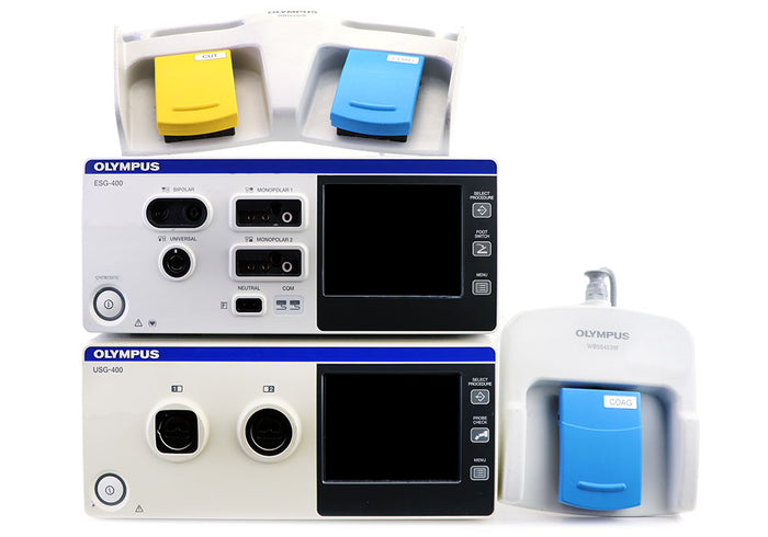 Olympus ESG-400 and USG-400 Thunderbeat Electrosurgical and Ultrasonic Kit